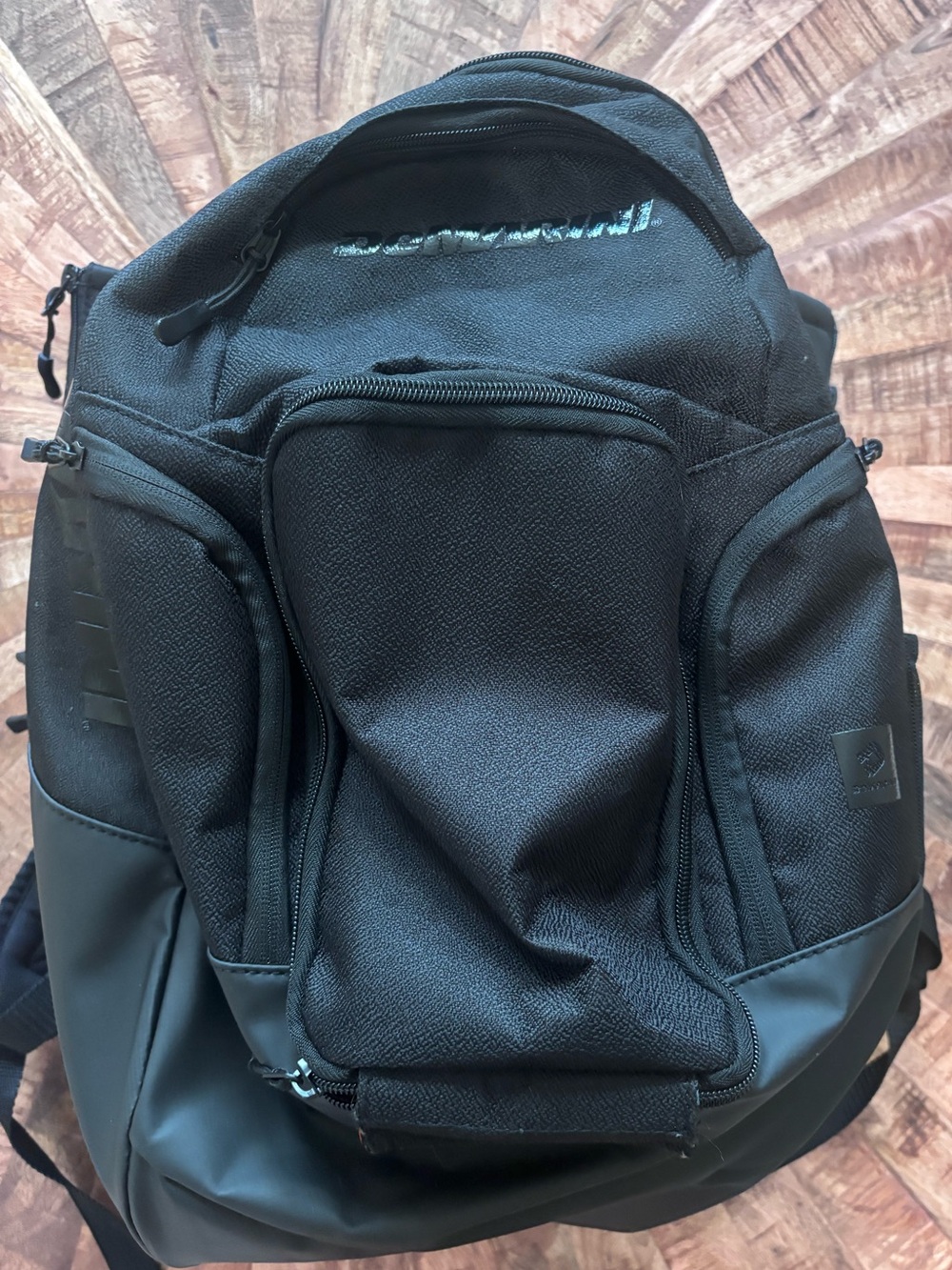 DeMarini Voodoo Baseball Softball Bat Backpack Gear Bag Black Adult